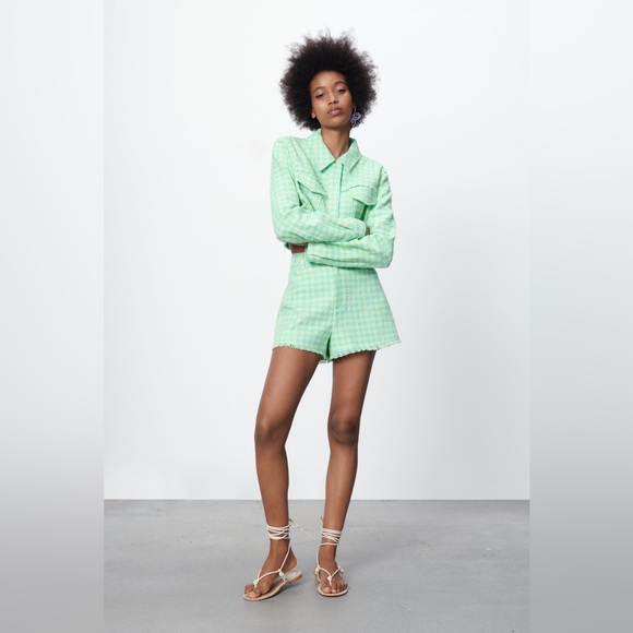 Sold / COLORFUL TWEED SHORT - Picture 4 of 5